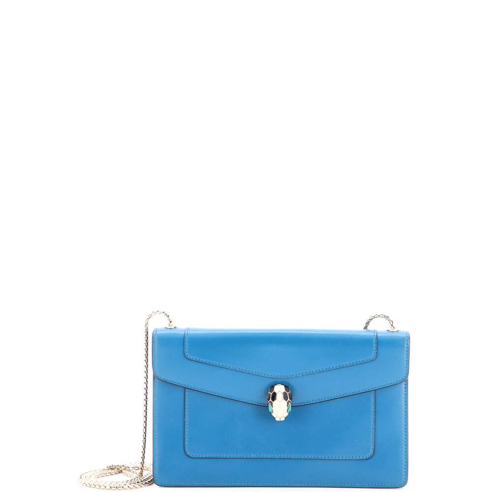 Bvlgari Small Serpenti Forever Shoulder Bag Leather